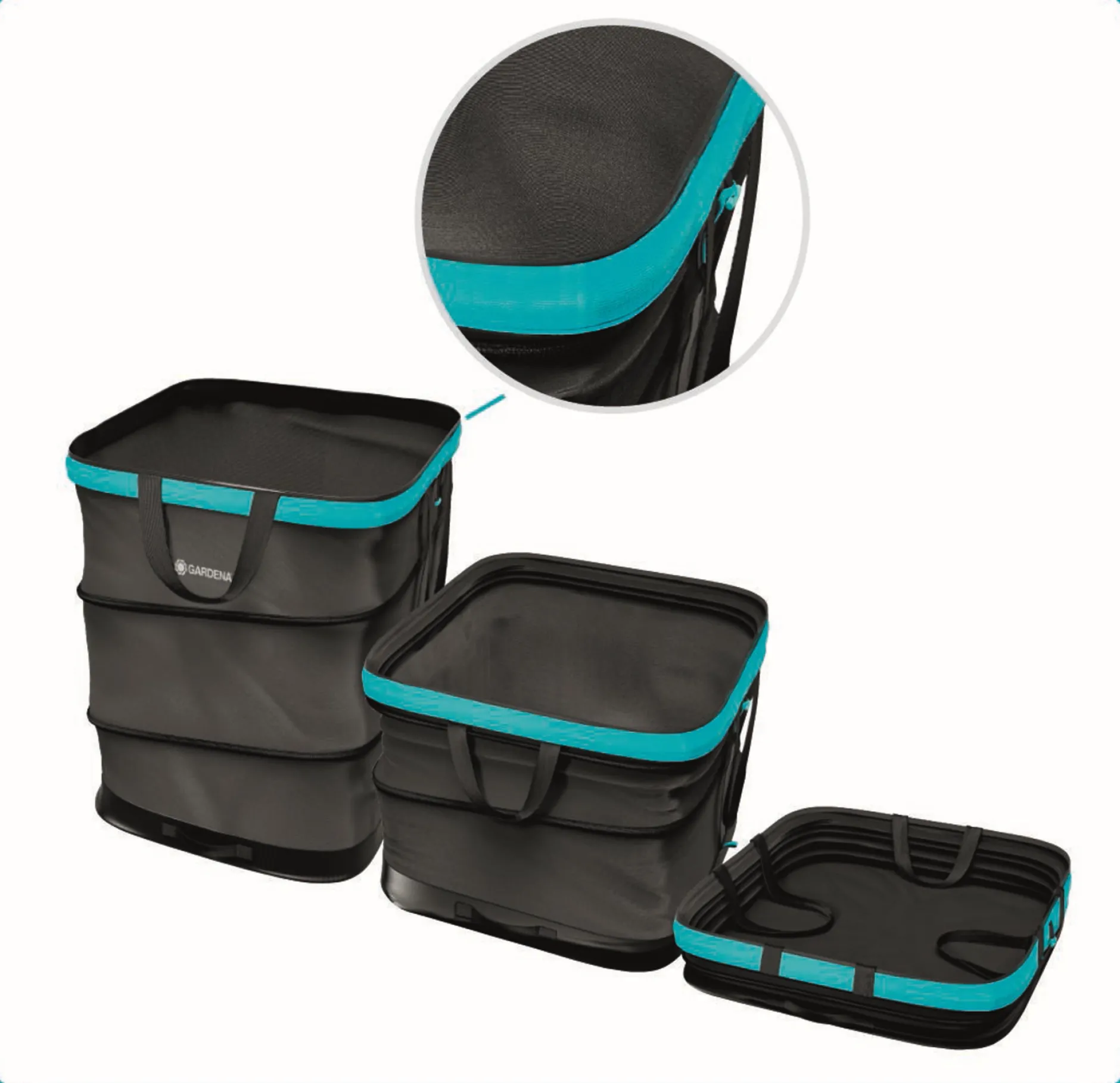 Tuinzak popup vierkant maat L 220l|ohgreen New