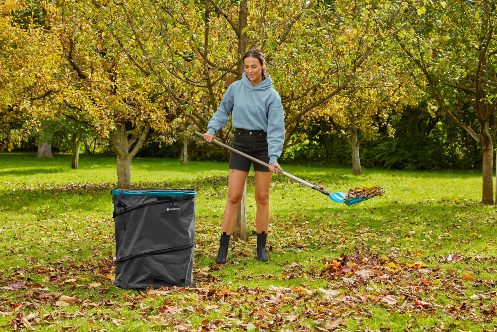 Tuinzak popup vierkant maat L 220l|ohgreen New