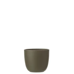 Tusca pot rond groen - h11xd12cm|ohgreen Outlet