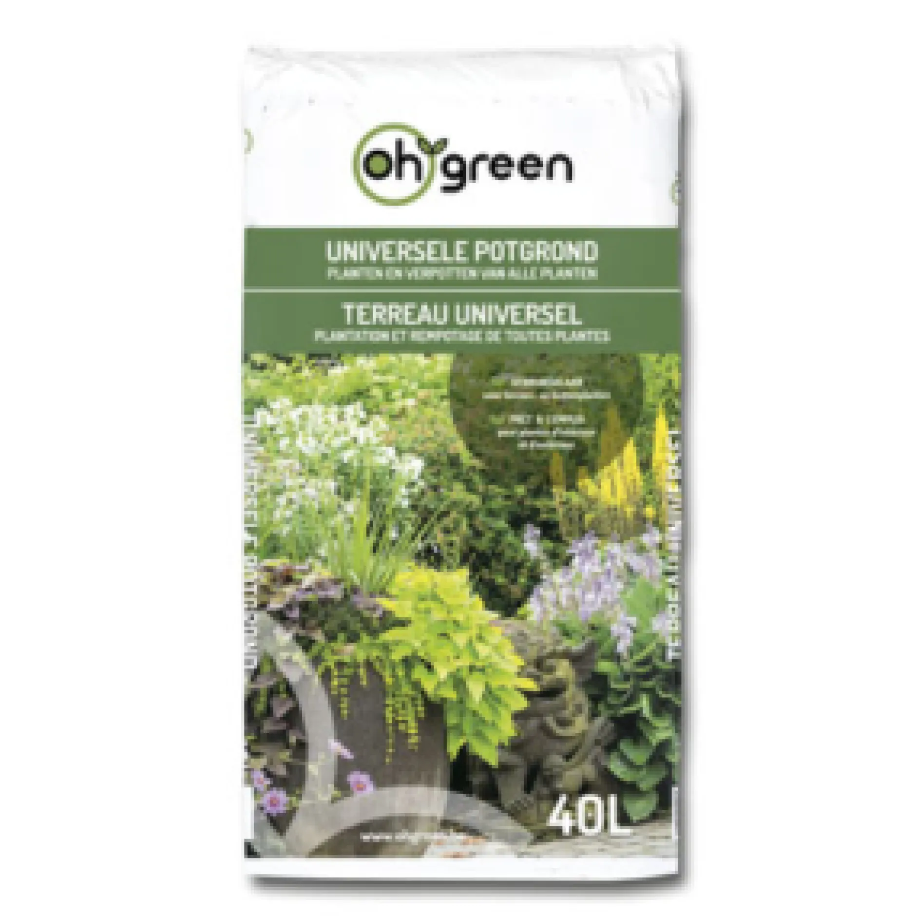 Universele potgrond 40L|ohgreen