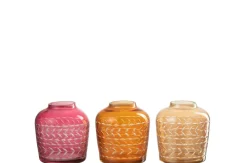 Vaas bladeren rand glas|ohgreen Discount