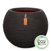 Vaas bol rib 62x48 zwart|ohgreen Clearance