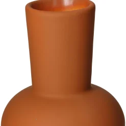 Vaas dolomiet terra 10.7x10.7x19.7cm|ohgreen Outlet