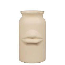 Vaas lippen l.roze - h23,5xd14,5cm|ohgreen New