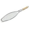 Visgrill uit chroom en hout 66x14cm FSC 100%|ohgreen Clearance