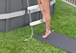 Vloerbeschermer grijs 50x50cm, 8 stuks|ohgreen Discount