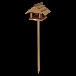 Voedertafel rieten dak op paal|ohgreen Outlet