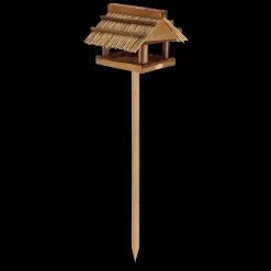 Voedertafel rieten dak op paal|ohgreen Outlet