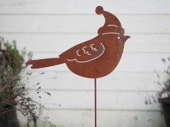Vogel met kerstmuts|ohgreen Online