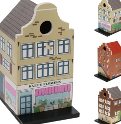 Vogelhuis hout 15x12x23cm 3ass|ohgreen New