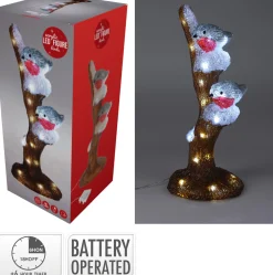 Vogels op tak met led 41cm|ohgreen Clearance