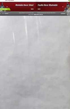 Vormbare sheet sneeuw 100x60cm|ohgreen Discount