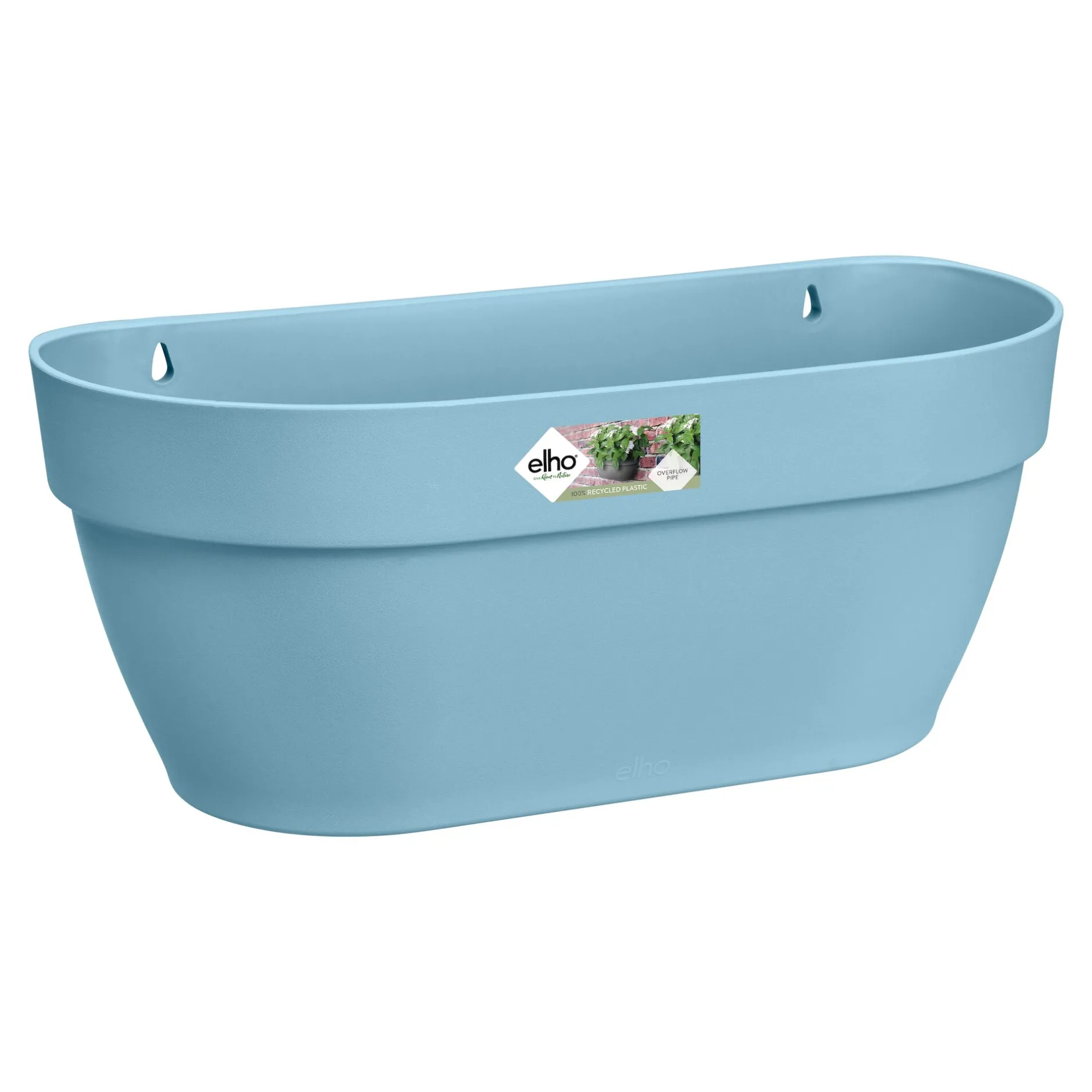 WALL BASKET 35CM VINTAGE BLAUW|ohgreen New