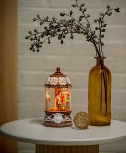 Waterspinner caroussel peperkoekfiguurtjes led warmwit voor binnen|ohgreen Sale