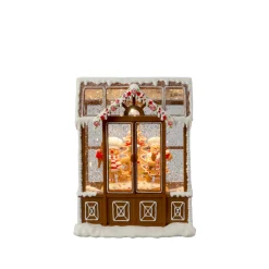 Waterspinner peperkoekhuisje led warmwit voor binnen|ohgreen Discount