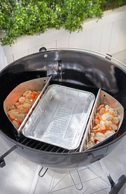 WEBER ALUMINIUM LEKBAKJES GROOT, SET VAN 10 STUKS|ohgreen New