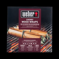 WEBER WOOD WRAPS CHERRY WOOD|ohgreen Hot