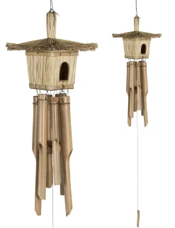 Windchime birdhouse d16h58|ohgreen Best