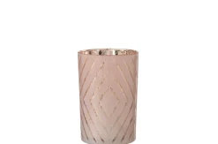 Windl zigzag gl zalm l (12x12x18cm)|ohgreen Discount