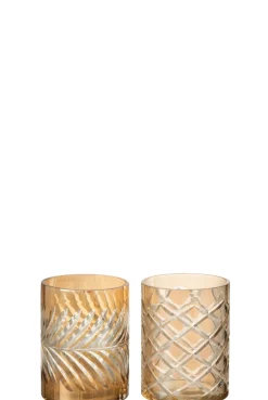 Windlicht diamant gl gd mass2 (9x9x12cm)|ohgreen Hot