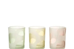 Windlicht rond glas medium|ohgreen Clearance