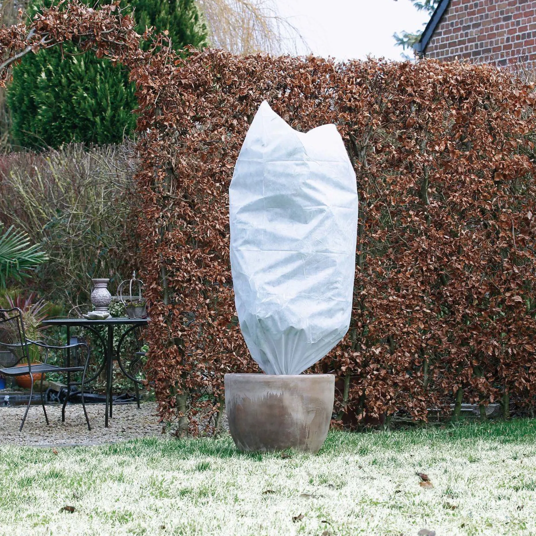 Winterafdekhoes 50cmx1m wit 3 stuks|ohgreen Clearance