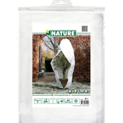 Winterafdekhoes met ritssluiting 150cmx2m wit|ohgreen Best