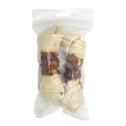 Witte buffelhuid knoop met kip 16cm 2-pack|ohgreen Online