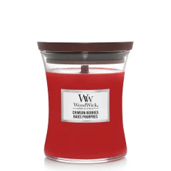 Woodwick Geurkaars crimson berries medium|ohgreen Discount