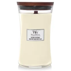 Woodwick Geurkaars island coconut Large|ohgreen Online