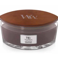 Woodwick Geurkaars sueded sandalwood ellipse|ohgreen Clearance