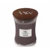 Woodwick Geurkaars sueded sandalwood medium|ohgreen