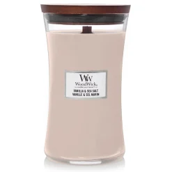 Woodwick Geurkaars vanilla & sea salt Large|ohgreen Hot