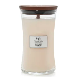 Woodwick Geurkaars white honey Large|ohgreen Discount