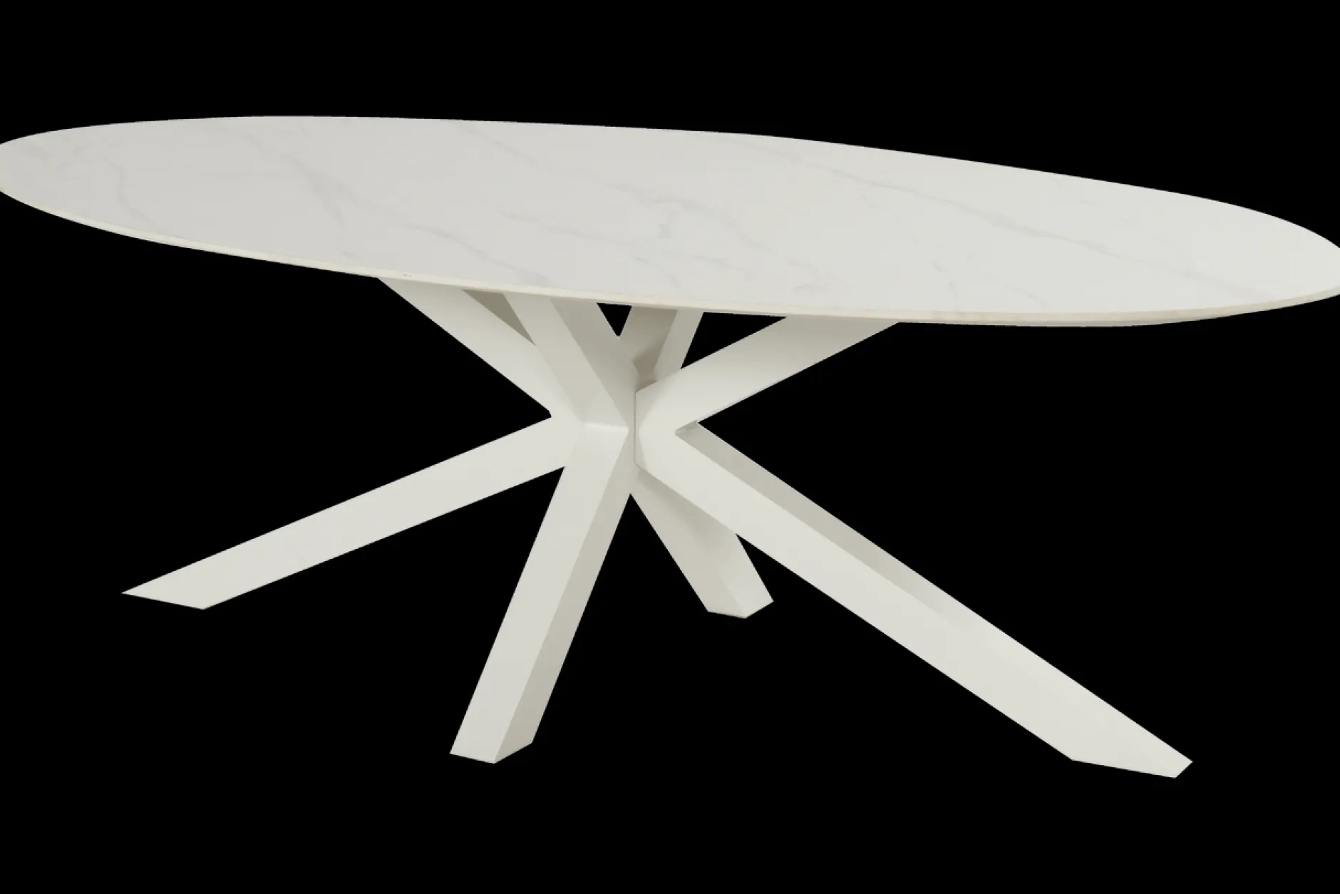 Xander tafel ovaal wit|ohgreen New