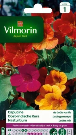 Zaden oost-indische kers lobb gemengd 5g|ohgreen Best