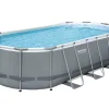 Zwembad Power Steel oval pool set|ohgreen Clearance